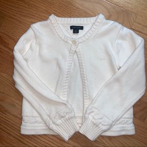 Cardigan off white Tommy Hilfiger size 4T